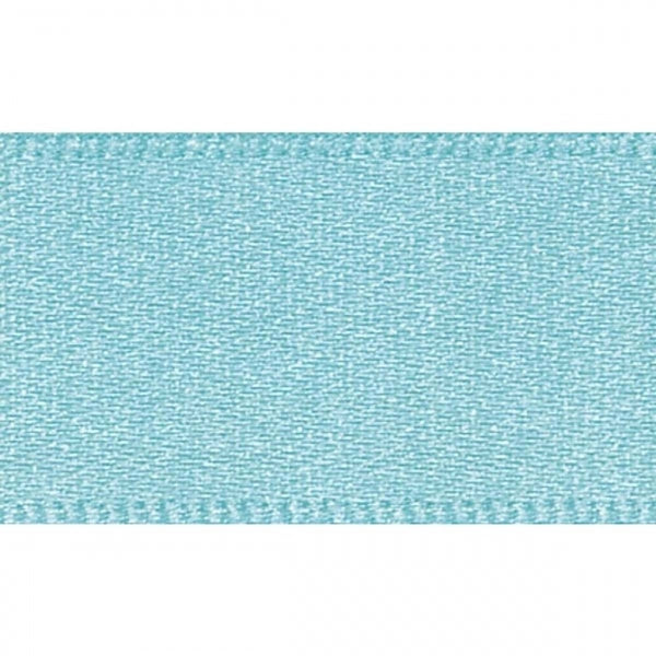 Berisfords Turquoise Double-Faced Satin Cake Ribbon 25mm x 20m