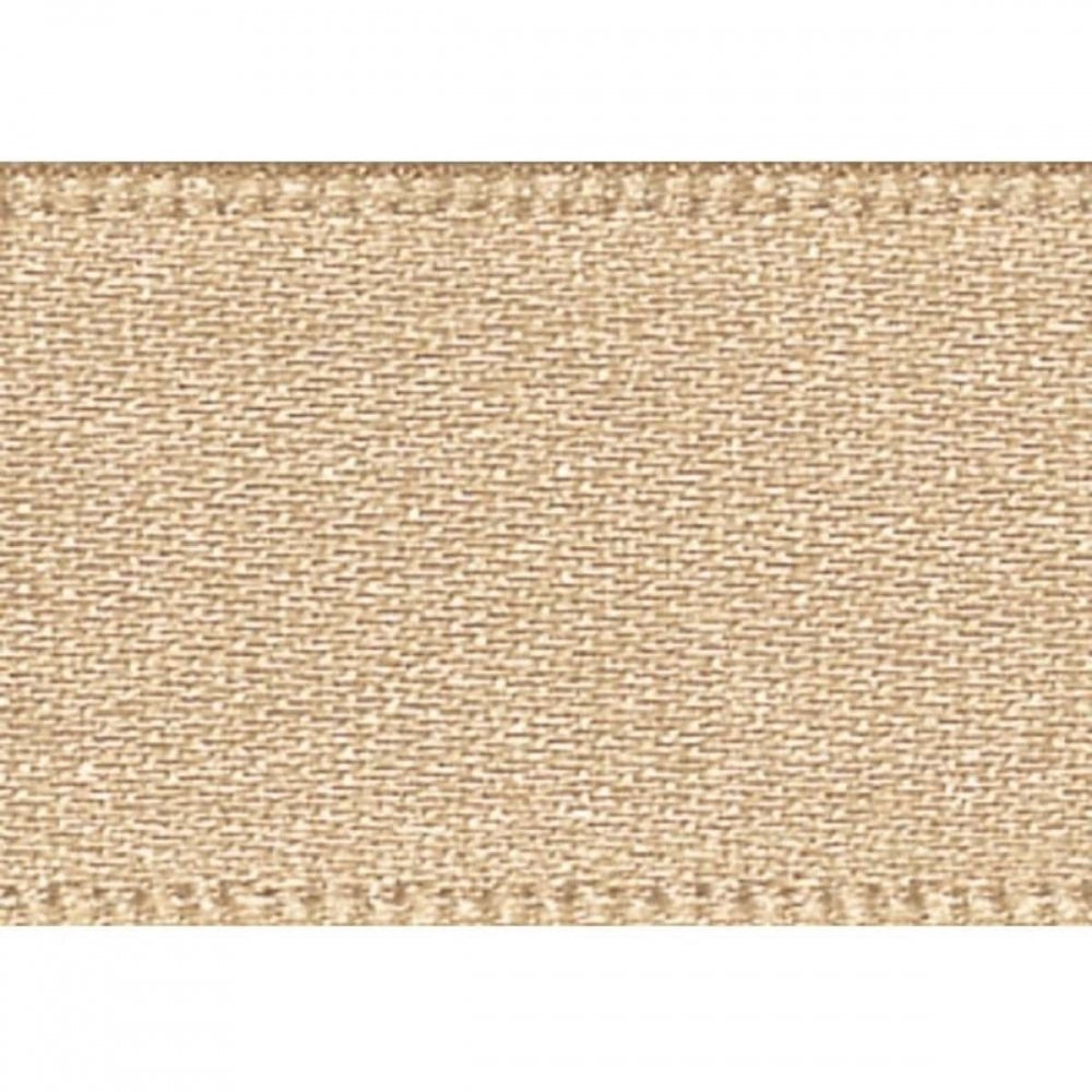 Berisfords Ecru Double-Faced Satin Cake Ribbon 25mm x 20m