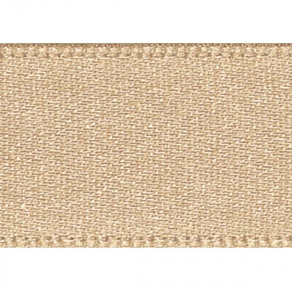Berisfords Ecru Double-Faced Satin Cake Ribbon 25mm x 20m