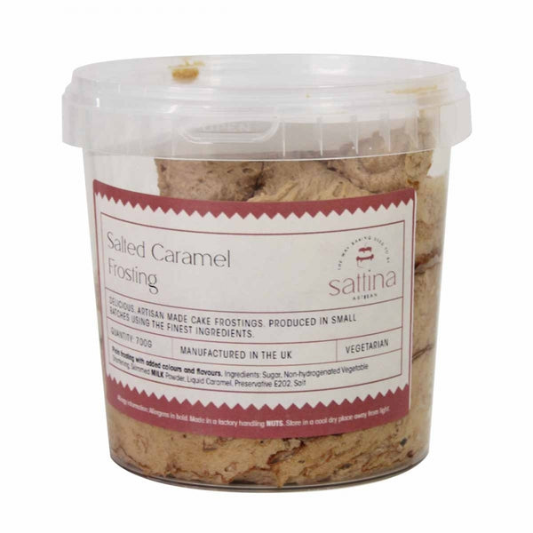 Sattina Salted Caramel Frosting 700g