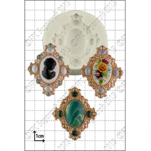 FPC Large Brooch silicone icing mould