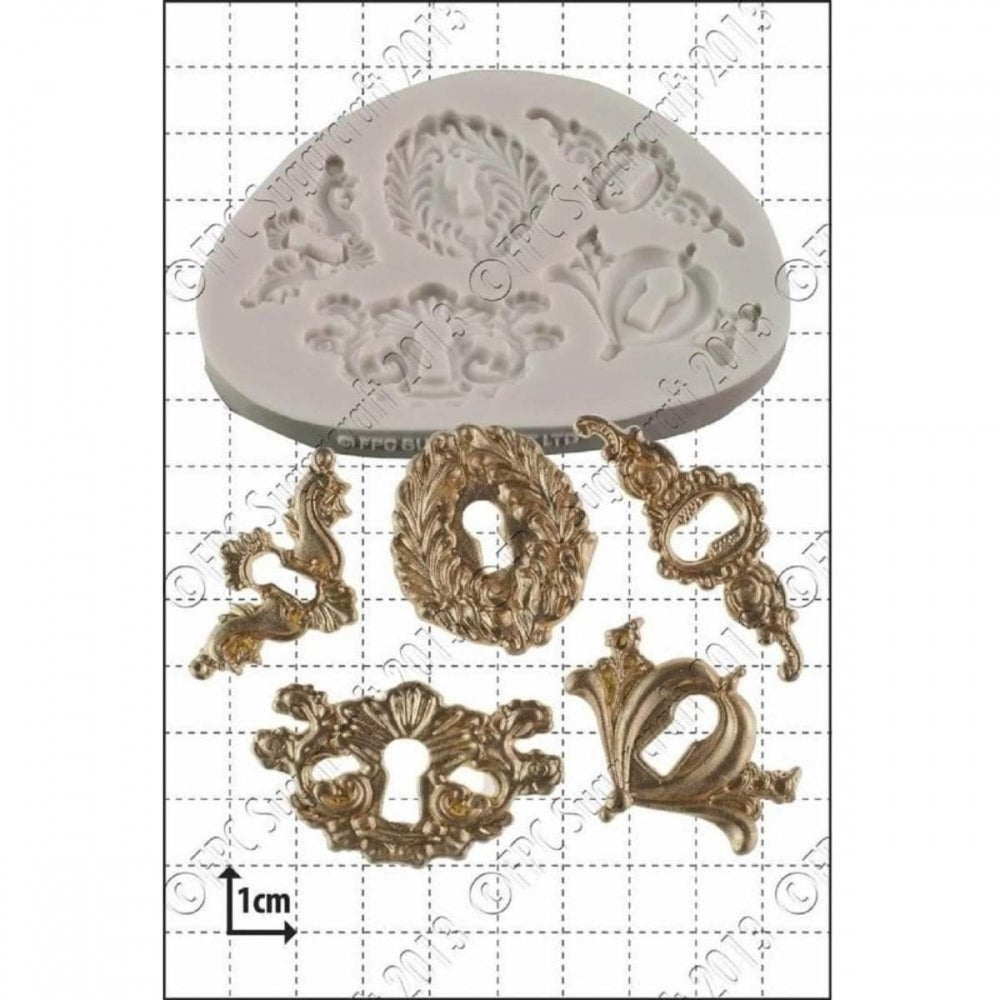 FPC Keyholes silicone icing mould