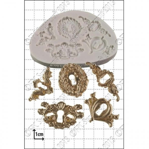 FPC Keyholes silicone icing mould