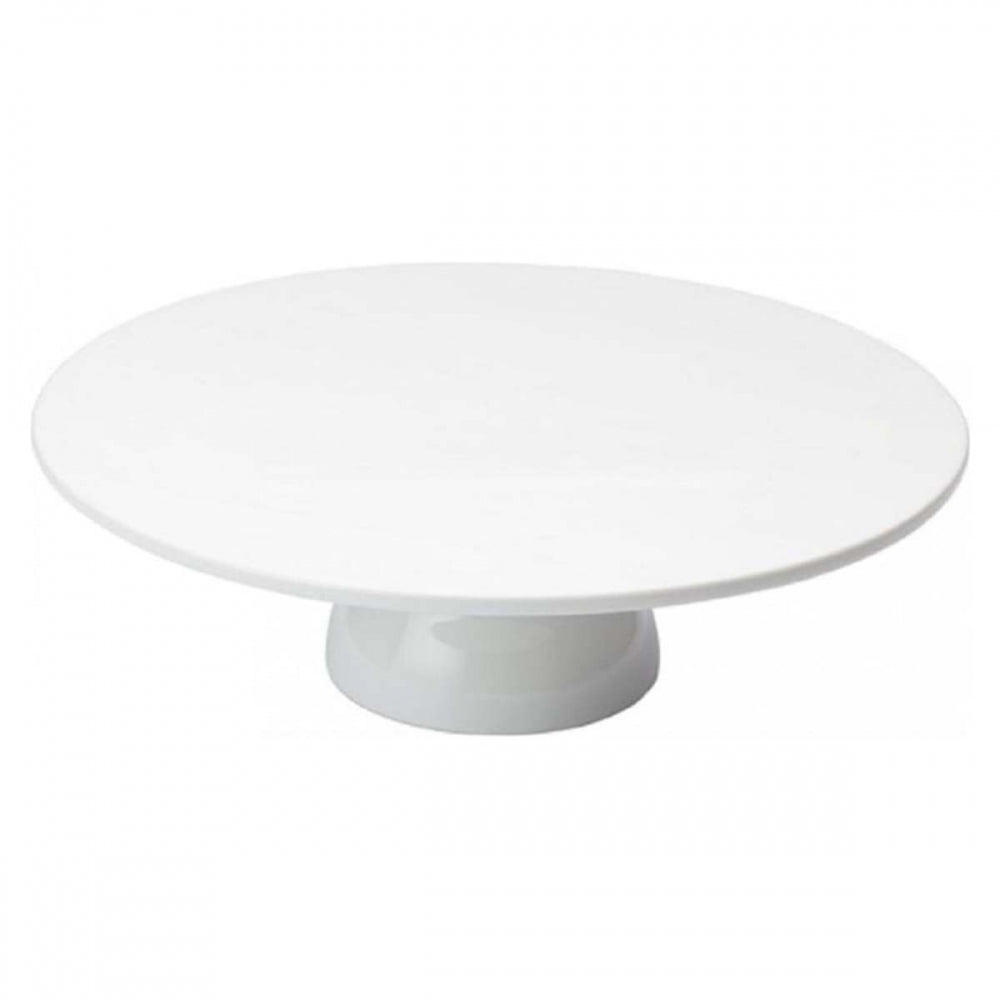 Kitchencraft porcelain footed pedestal cake stand 10.5"