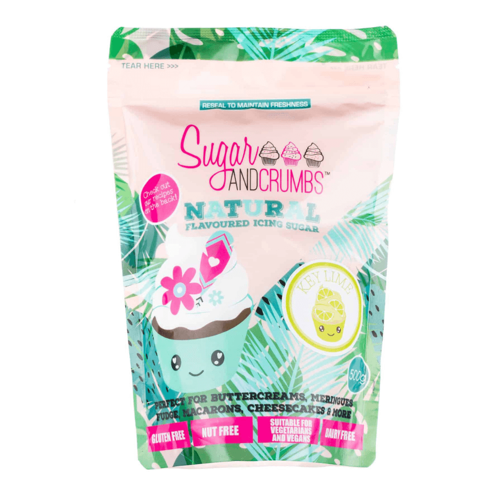 Sugar & Crumbs Key Lime Icing Sugar 500g