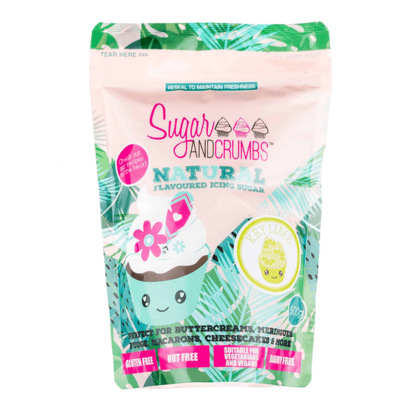 Sugar & Crumbs Key Lime Icing Sugar 500g