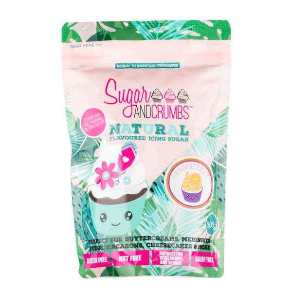 Sugar & Crumbs Orange Zest Icing Sugar 500g