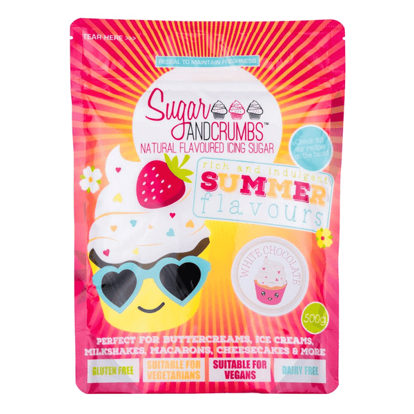 Sugar & Crumbs White Chocolate Icing Sugar 500g