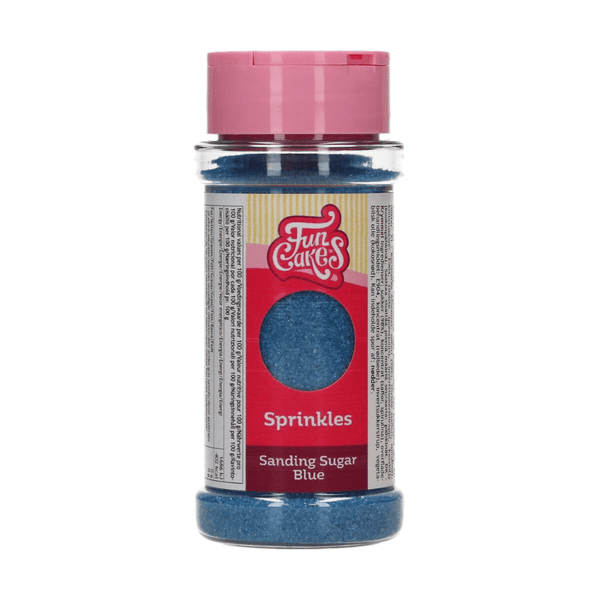 FunCakes Blue Sanding Sugar 80g