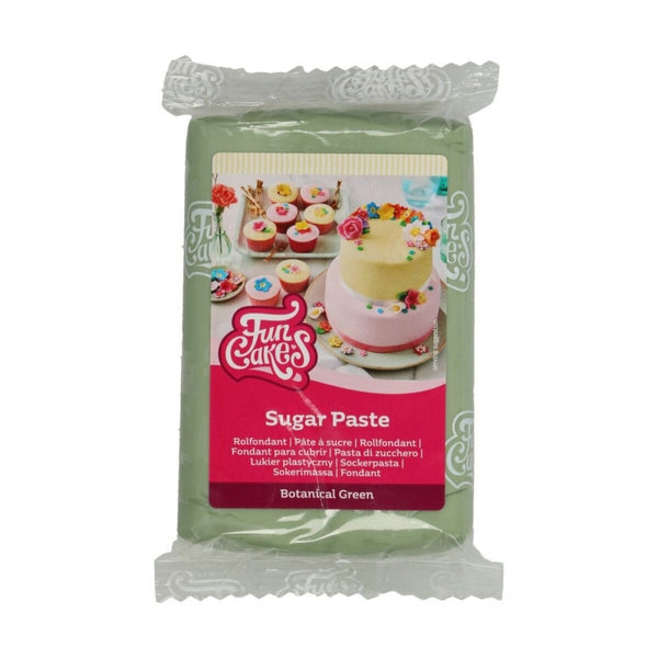 FunCakes Botanical Green Sugarpaste 250g