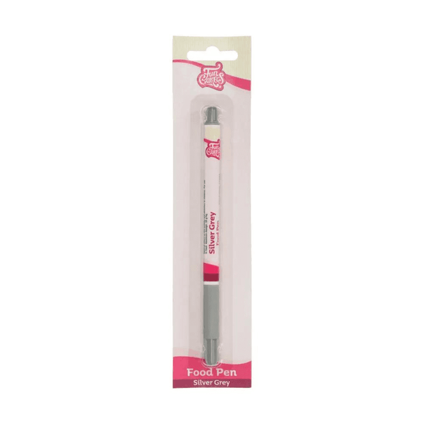 FunCakes Edible Food Pen - Silver Grey