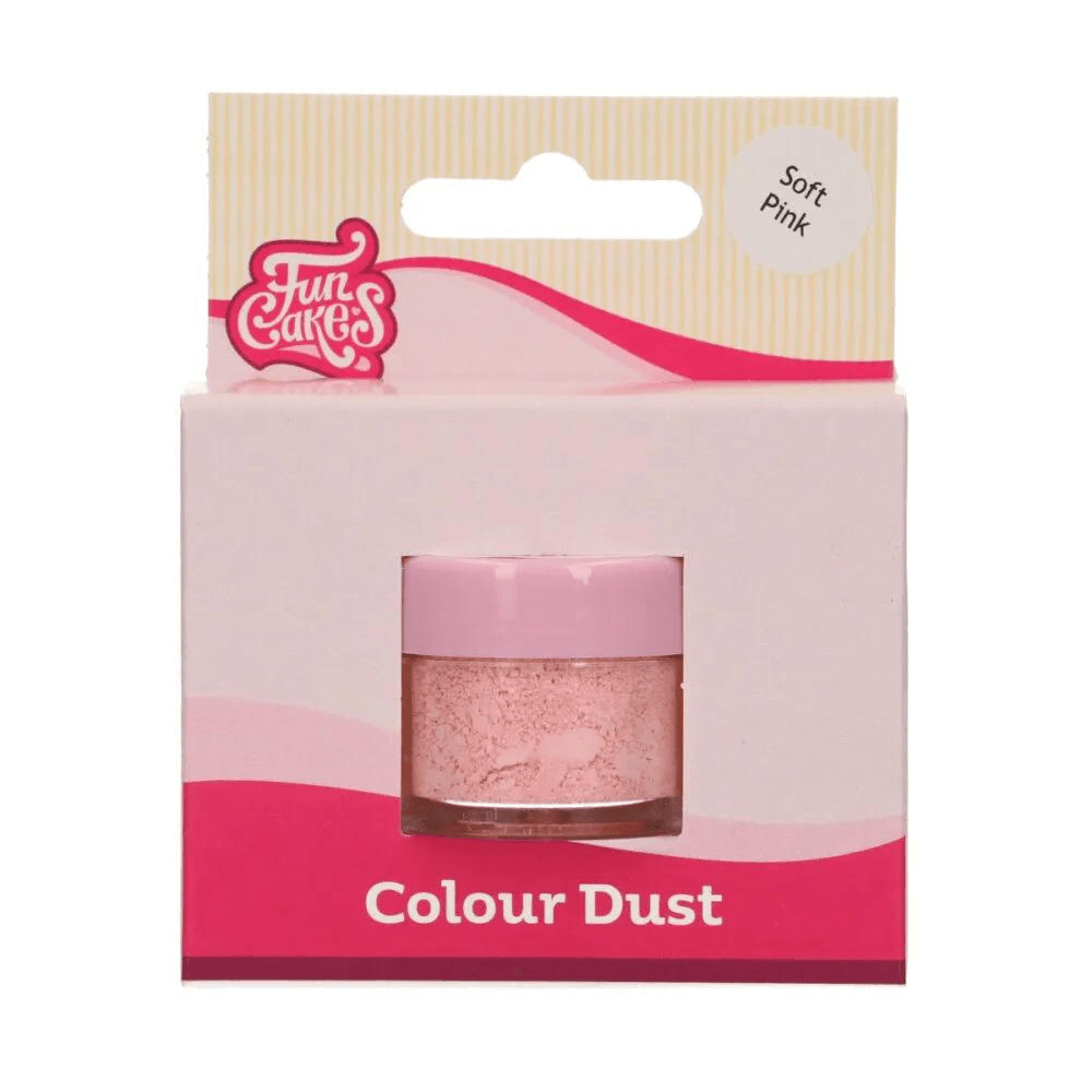 FunCakes Food Colour Dust - Soft Pink