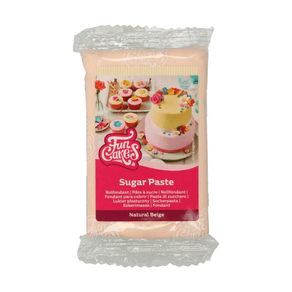 FunCakes Natural Beige Sugarpaste 250g