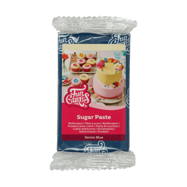FunCakes Denim Blue Sugarpaste 250g
