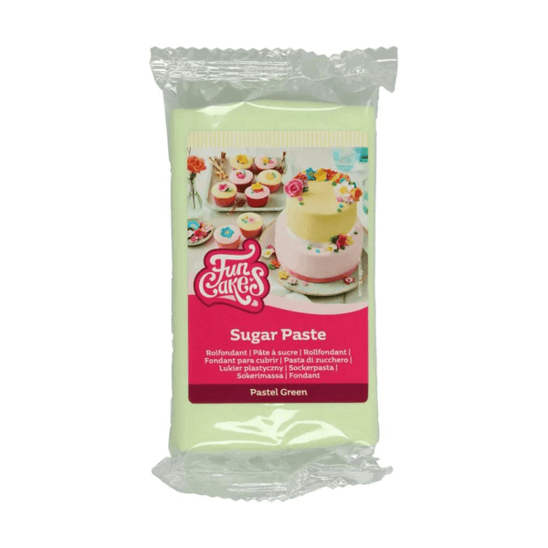 FunCakes Pastel Green Sugarpaste 250g