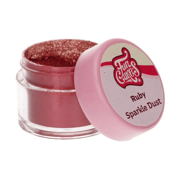 FunCakes Sparkle Dust 2.5g - Ruby