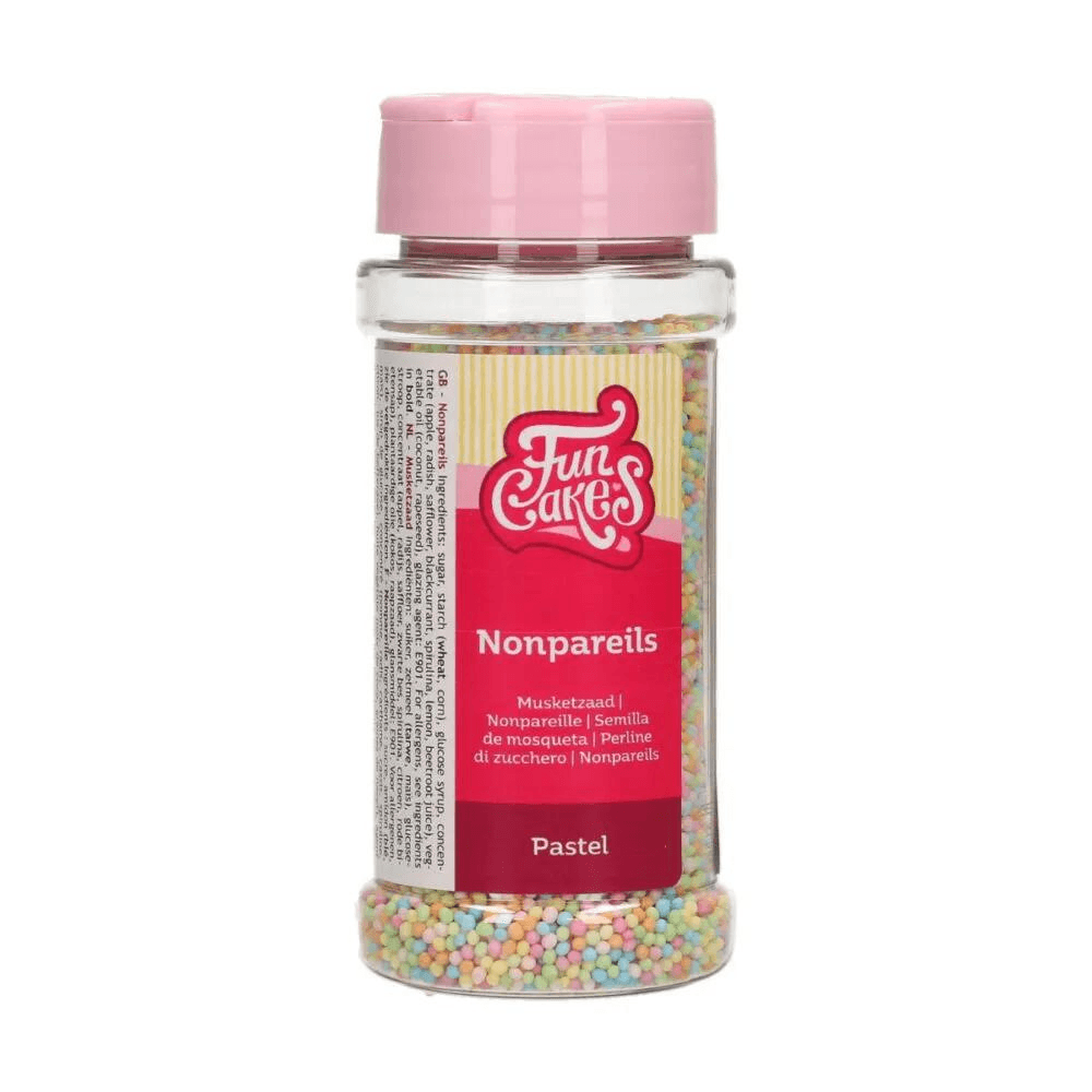 FunCakes Pastel Nonpareil Sprinkles