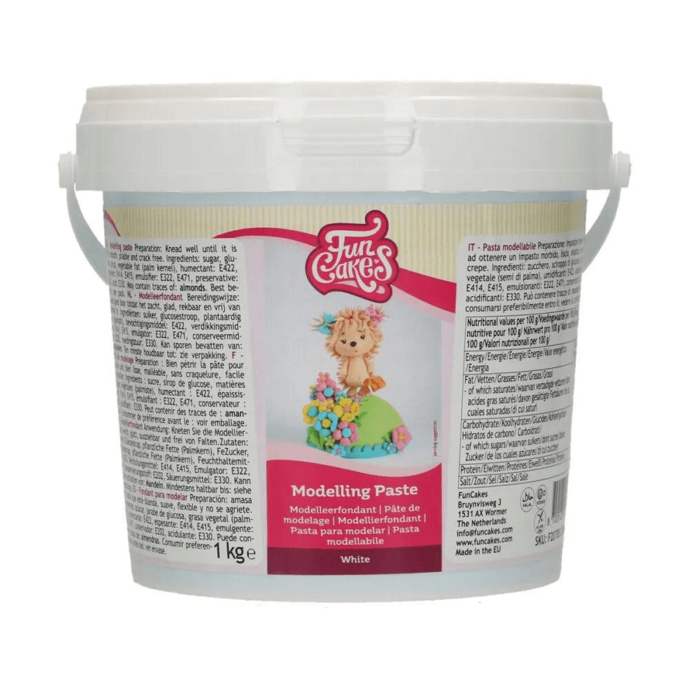 FunCakes White Modelling Paste 250g