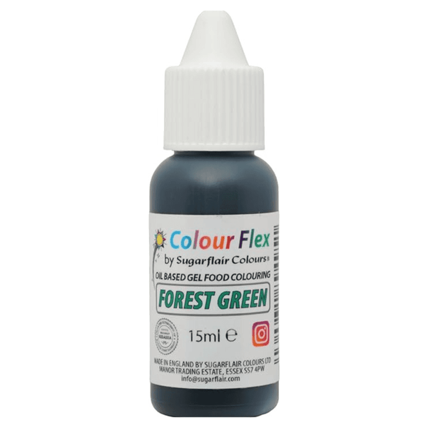 Sugarflair Colour Flex 15ml - Forest Green