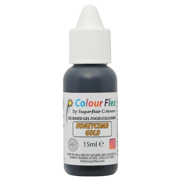 Sugarflair Colour Flex 15ml - Honeycomb Gold
