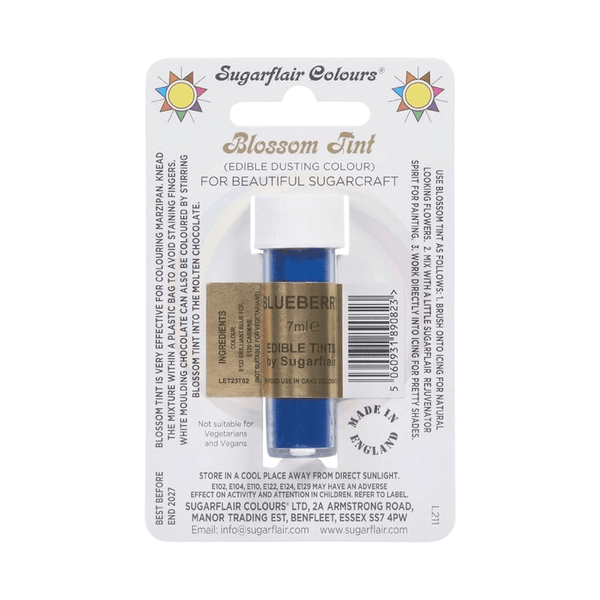 Sugarflair Blueberry - Blossom Tint Dusting Colour