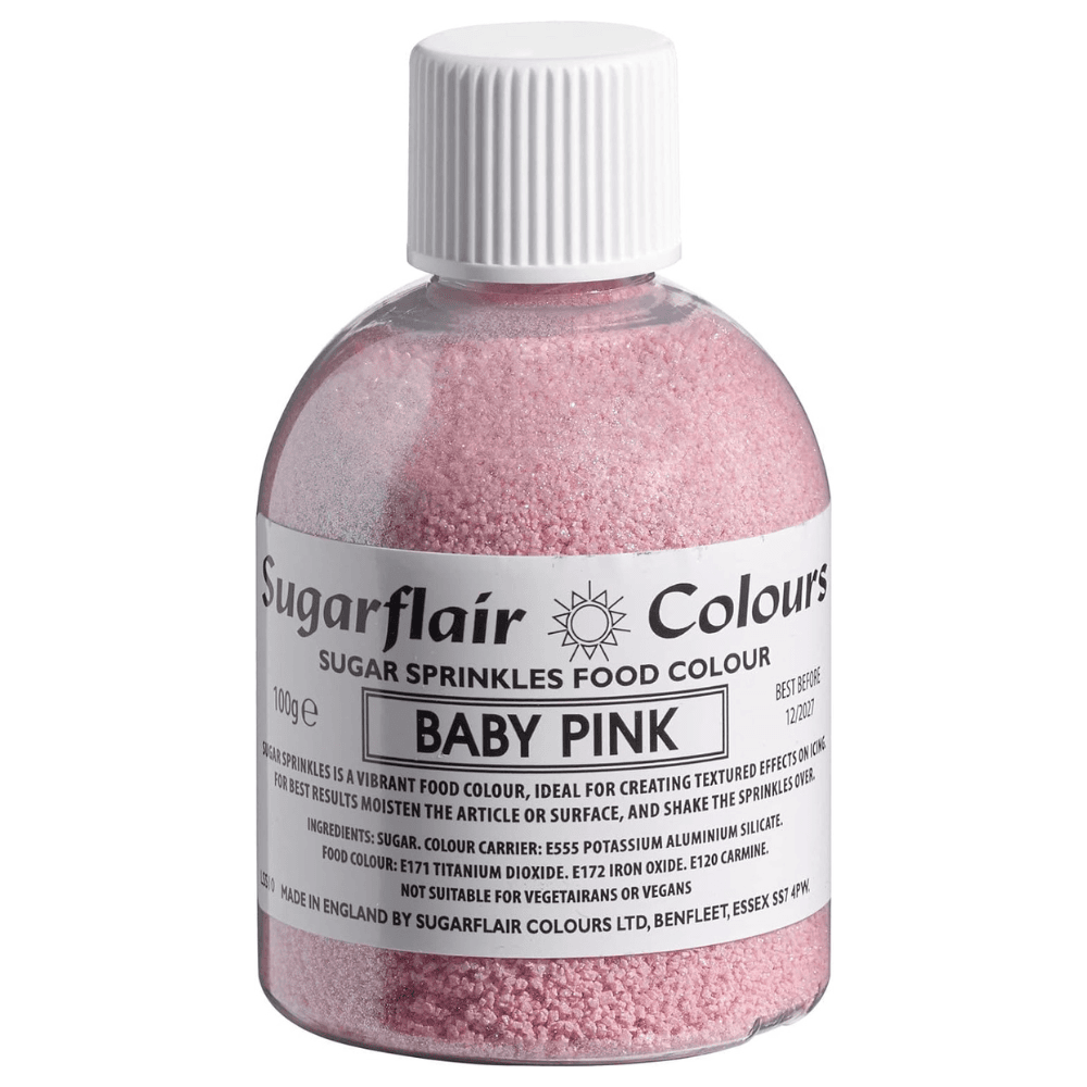 Edible Sugar Shaker Sprinkles Pink