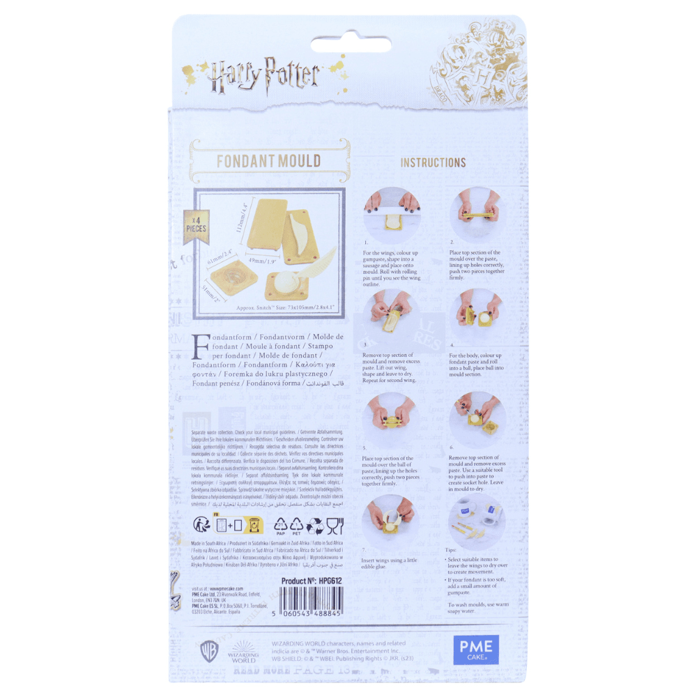 PME Golden Snitch - Harry Potter Mould - PME