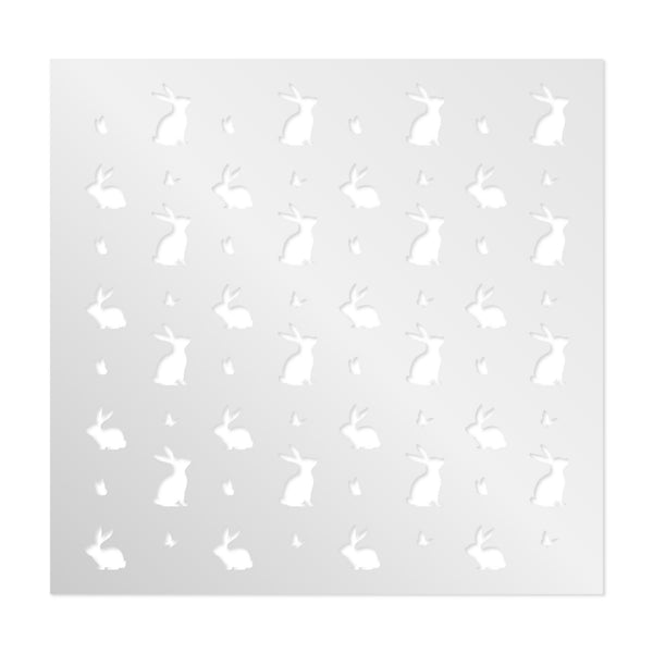 Simply Making Easter Bunny Motif Cake Stencil