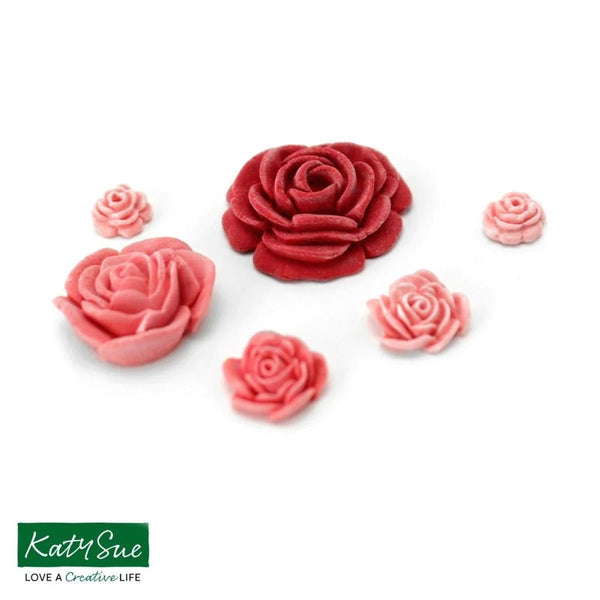 Katy Sue Designs 4 in 1 Roses Silicone Mould  - Katy Sue Designs