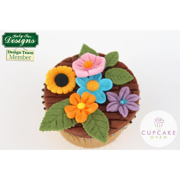 Katy Sue Designs Rose Leaves Silicone Mould  - Katy Sue Designs