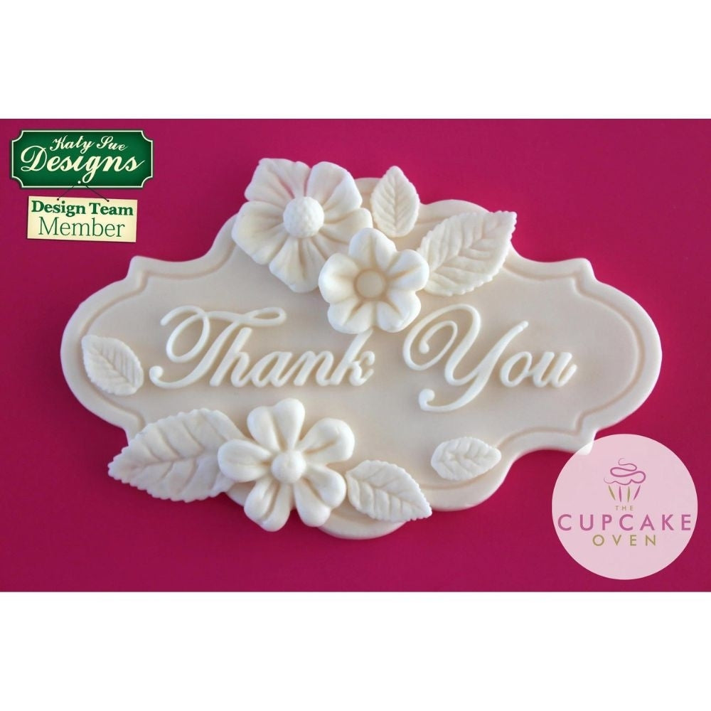 Katy Sue Designs Rose Leaves Silicone Mould  - Katy Sue Designs