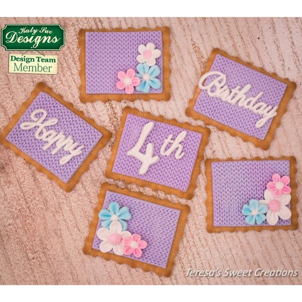 Katy Sue Designs Flowers Silicone Mould - Katy Sue Designs