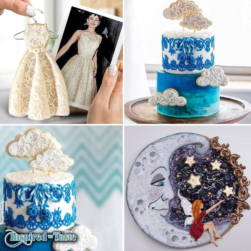 Katy Sue Designs Royal Lace Silicone Mould - Katy Sue Designs