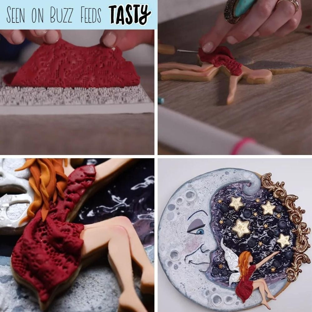Katy Sue Designs Royal Lace Silicone Mould - Katy Sue Designs