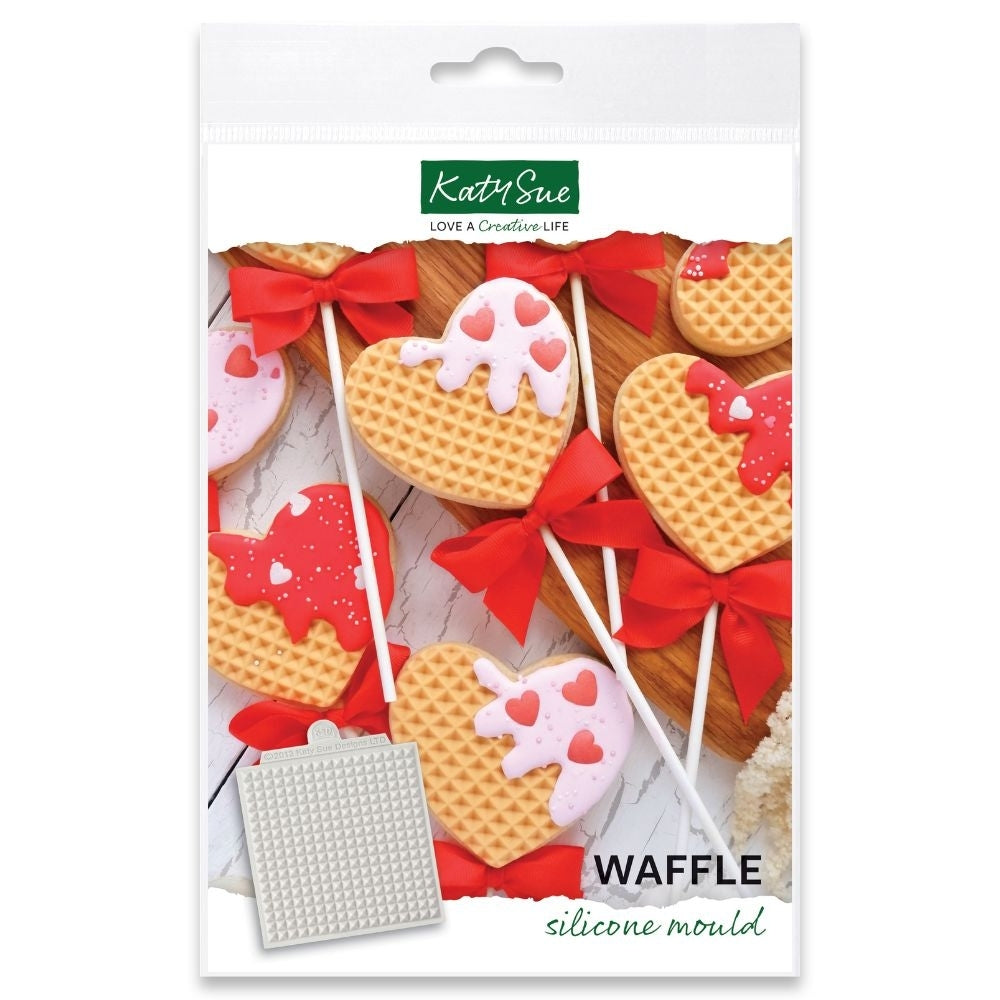 Katy Sue Designs Waffle Silicone Mould - Katy Sue Designs