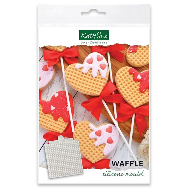 Katy Sue Designs Waffle Silicone Mould - Katy Sue Designs