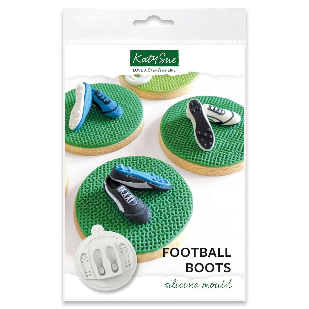 Katy Sue Designs Football Boots Silicone Mould - Katy Sue Designs
