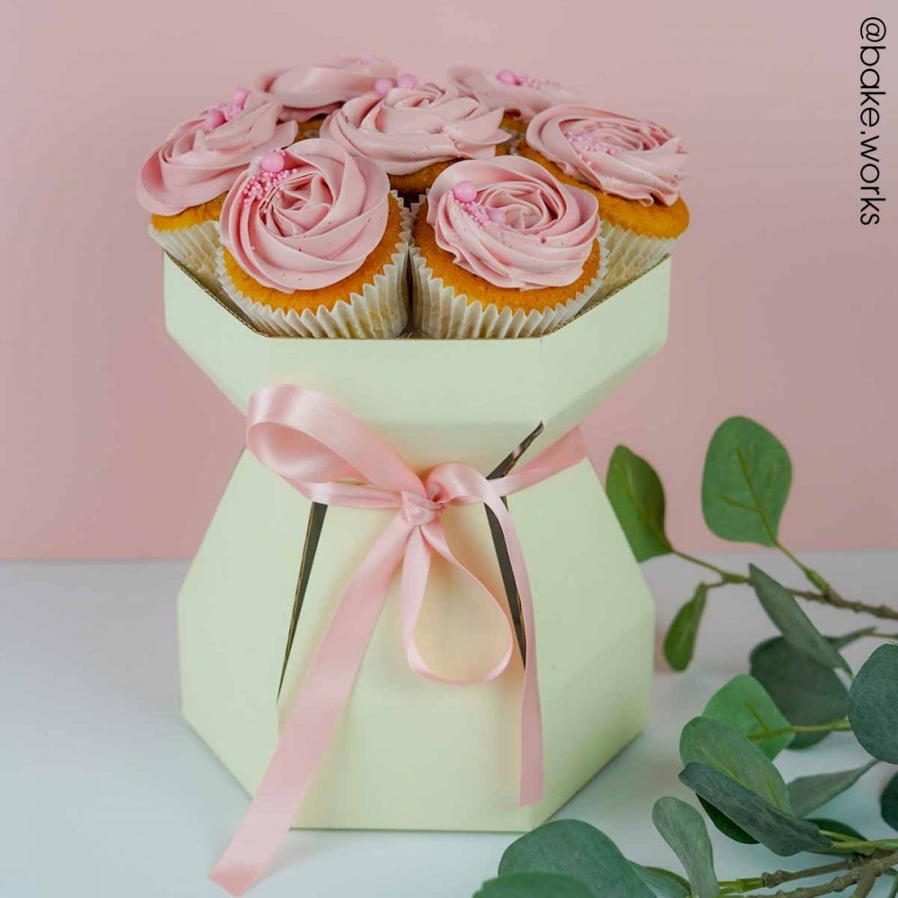 Simply Making Cupcake Bouquet Box Kit - Ivory