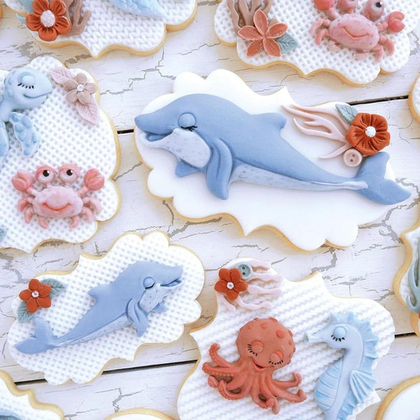 Katy Sue Designs Dolphins Silicone Mould - Katy Sue Designs
