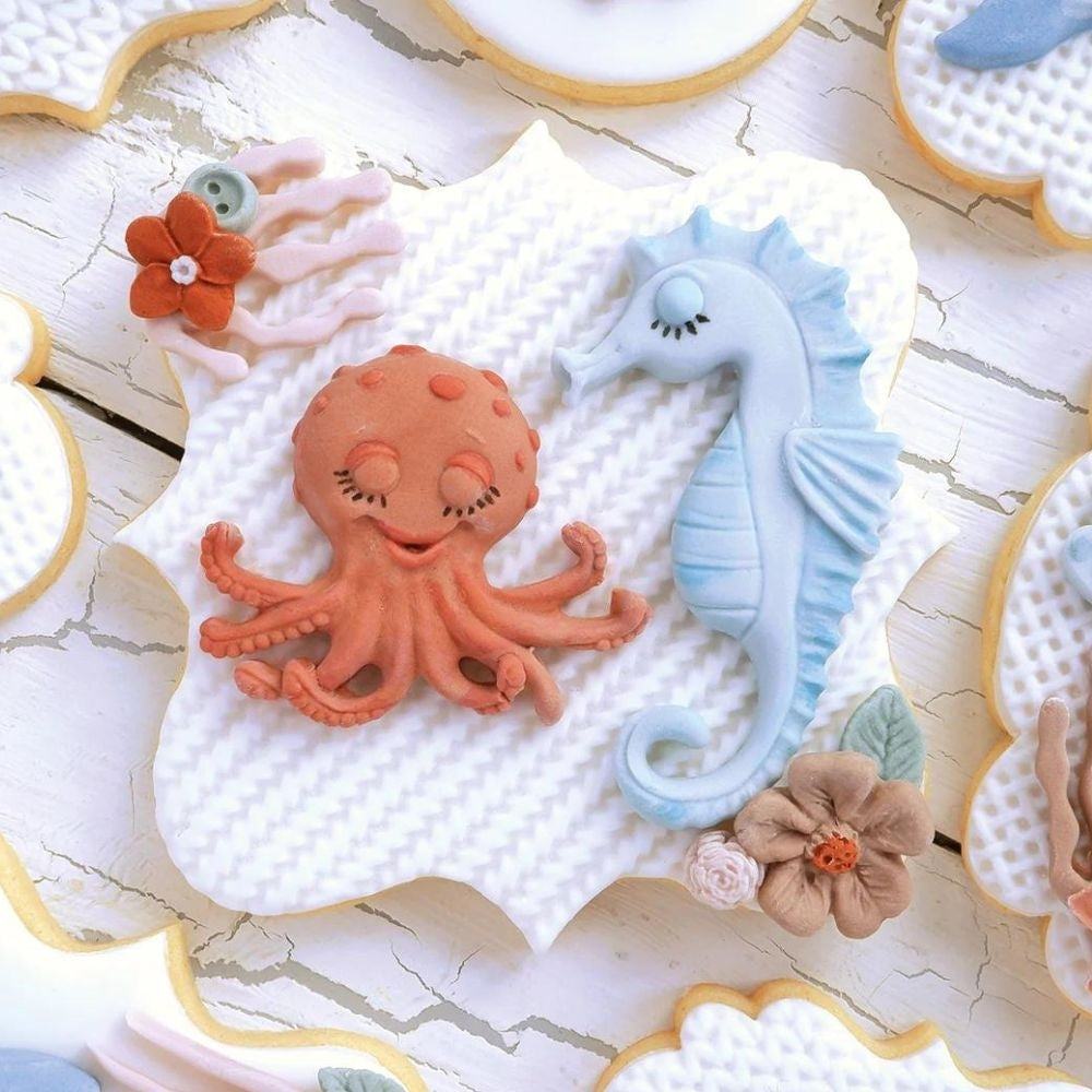 Katy Sue Designs Octopus and Seahorse Silicone Mould - Katy Sue Designs