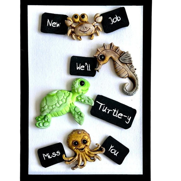 Katy Sue Designs Octopus and Seahorse Silicone Mould - Katy Sue Designs