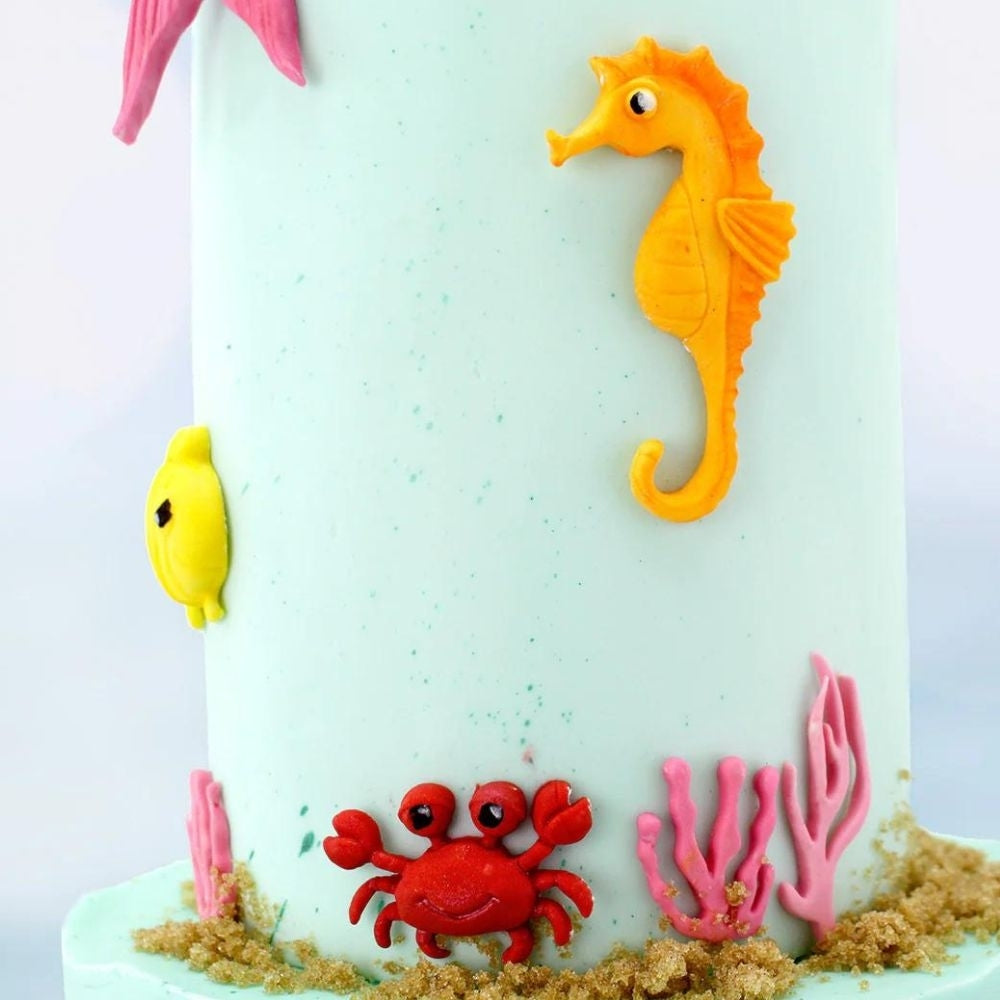 Katy Sue Designs Octopus and Seahorse Silicone Mould - Katy Sue Designs