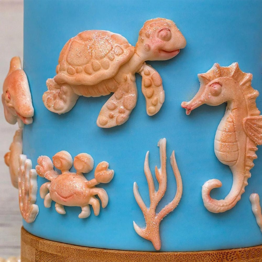 Katy Sue Designs Turtle & Crab Silicone Moulds