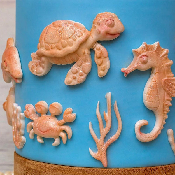 Katy Sue Designs Turtle & Crab Silicone Moulds
