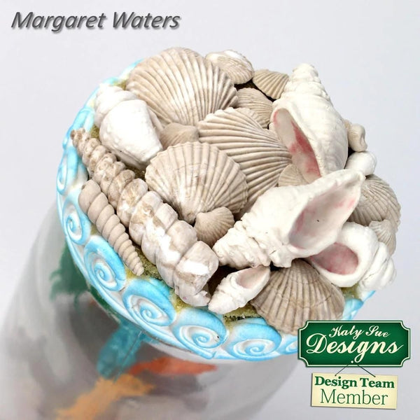 Katy Sue Designs Seashells Silicone Mould - Katy Sue Designs