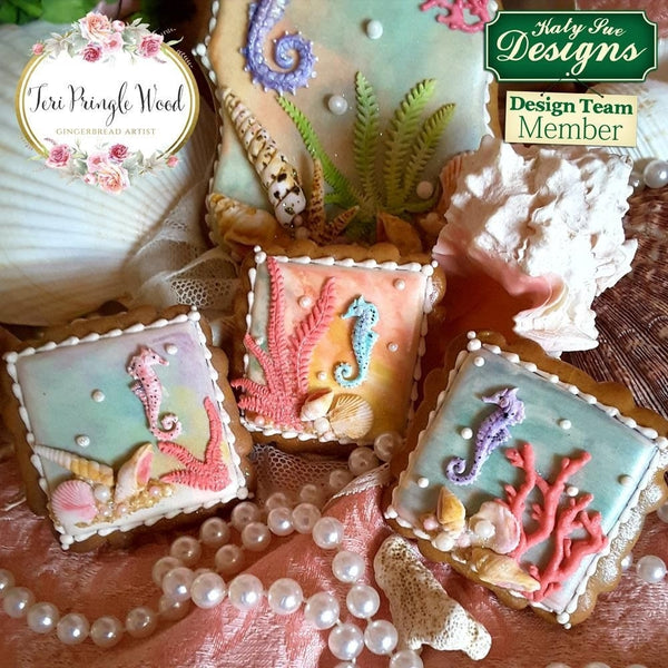 Katy Sue Designs Seashells Silicone Mould - Katy Sue Designs