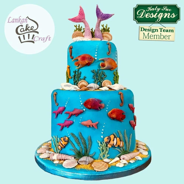 Katy Sue Designs Seashells Silicone Mould - Katy Sue Designs