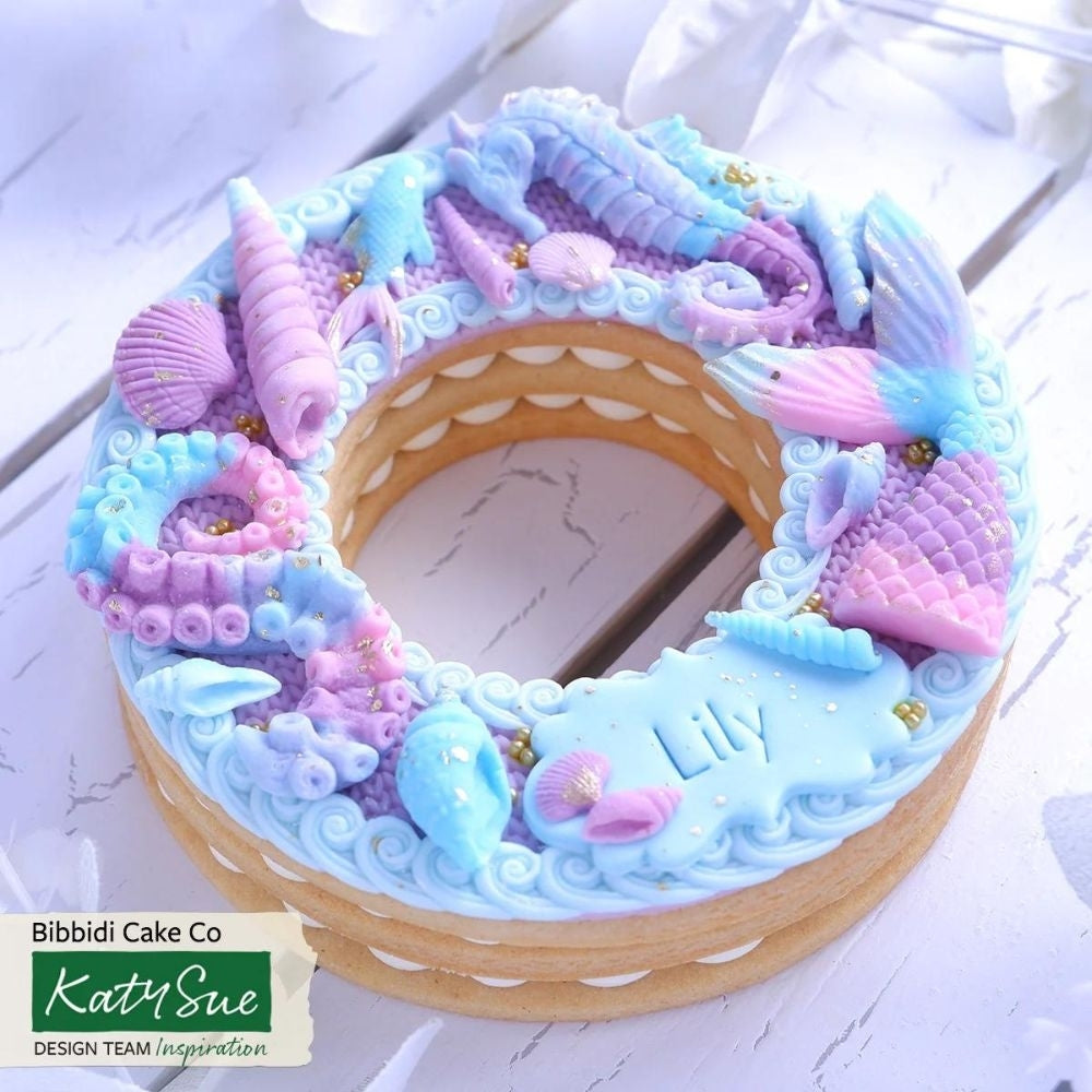 Katy Sue Designs Seashells Silicone Mould - Katy Sue Designs