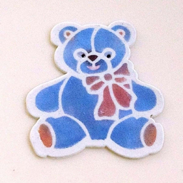 Patchwork Cutters TEDDY cake stencil & icing cutter set