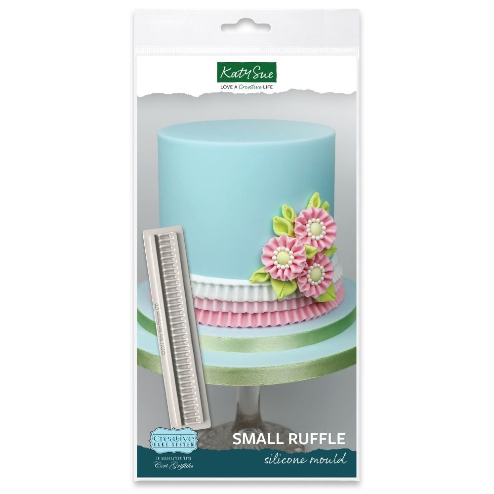 Katy Sue Designs Small Ruffle Silicone Mould - Katy Sue Designs
